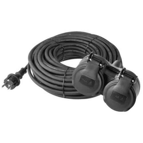 Emos P0703 gumeni produžni kabel, 20M, crni Cene