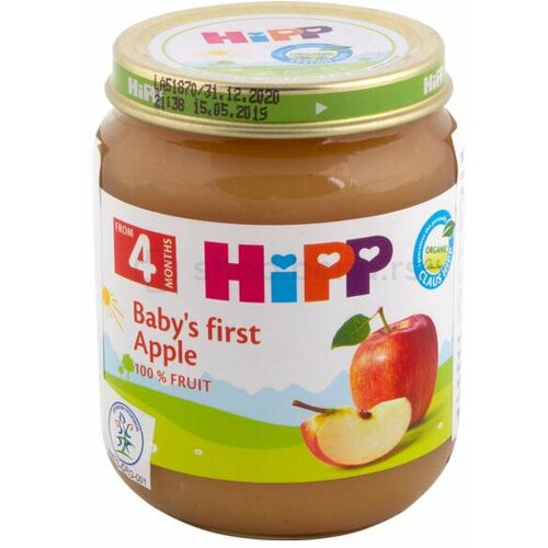 Hipp kašica jabuka bebi 4+ 125 g Cene