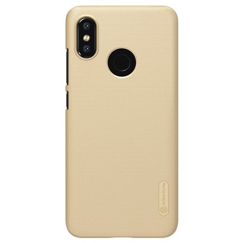 Nillkin Maska za Xiaomi Mi A2 Lite/ Redmi 6 Pro zlatna Super Frosted Shield Slike