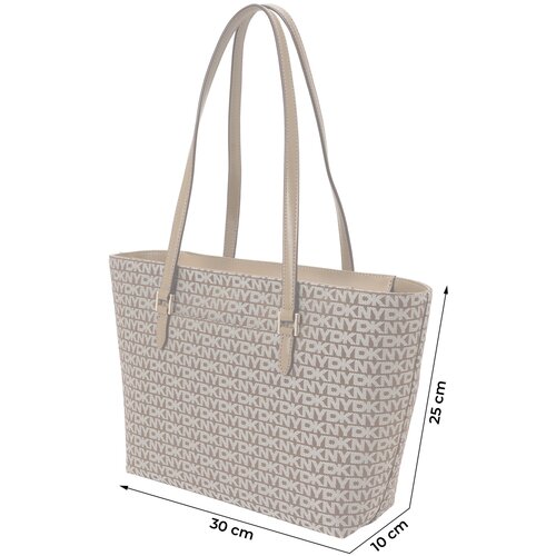 Dkny Nakupovalna torba &amp;#039;Bryant&amp;#039; karamel / svetlo rjava / bela Slike