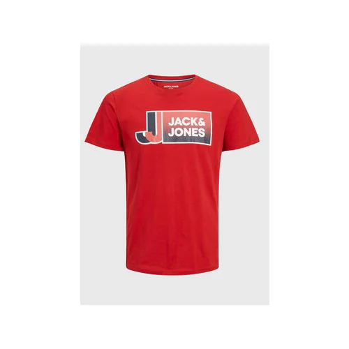Jack & Jones Majica 12230828 Rdeča Standard Fit