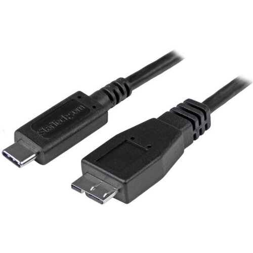 StarTech.com USB31CUB1M USB kabel 1 m USB 3.2 Gen 2 (3.1 Gen 2) USB C Micro-USB B Crno Cene