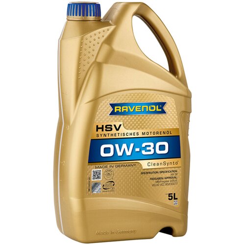 RAVENOL Ulje za motor HSV, 0W-30, 5L Cene