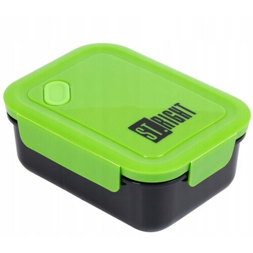 Unipap St.Right Black and Green plastična &amp;scaron;katla za malico Slike