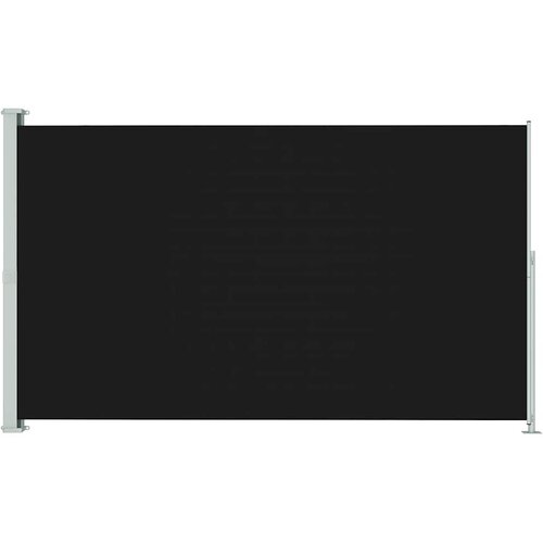 Maison Chic Zložljiva stranska tenda - Senčniki za teraso 200x300 cm črna, (22042223) Slike