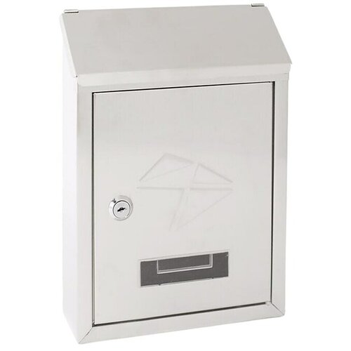  Zidni poštanski sandučić Smart (D x Š x V: 21,5 x 6,7 x 30,4 cm, Boja: Bijela, Plemeniti čelik) Cijene
