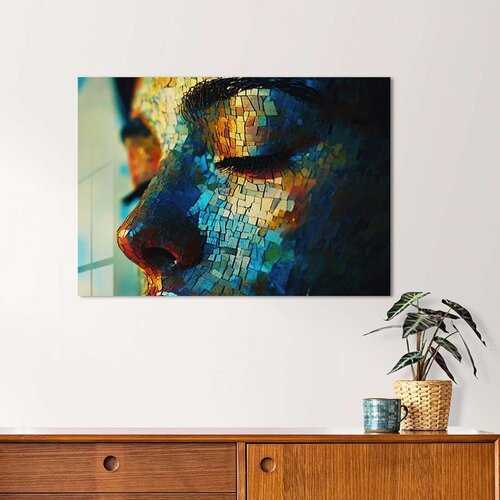 WALLXPERT Hhlzvh020 - Višenamenska Tempered Staklena Slika 70 x 100 cm Cene
