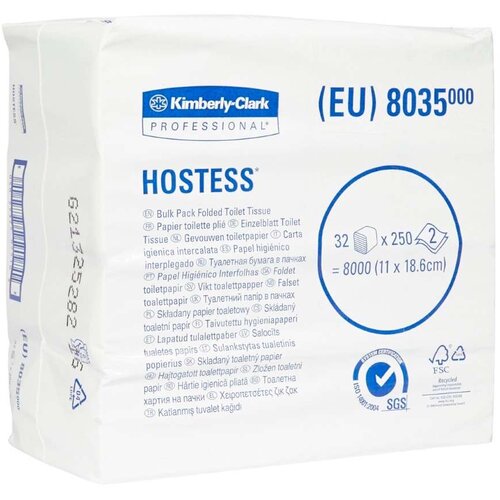 Kimberly Clark Hostes Toalet papir, Dvoslojni, 32 komada Cene