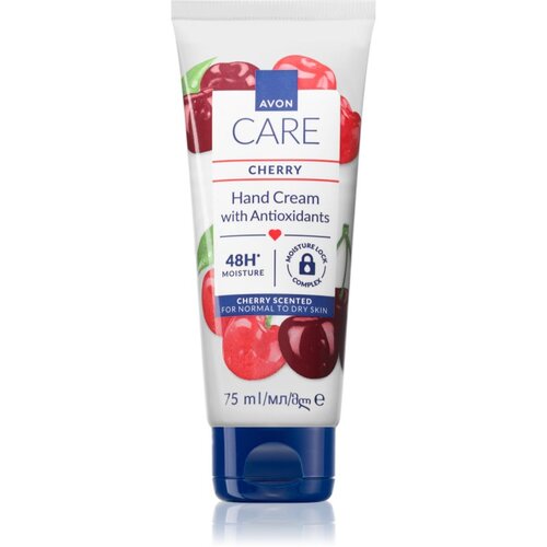 Avon Care Cherry vlažilna krema za roke za normalno in suho kožo 75 ml Slike