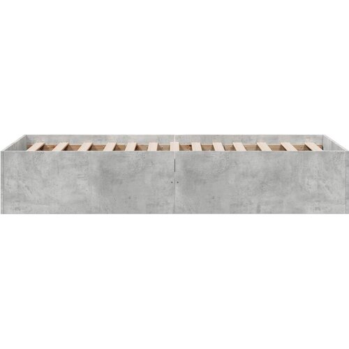  Okvir kreveta za pod Betonska siva 80 x 200 cm - Betonska siva 35 cm 80 x 200 cm Cene