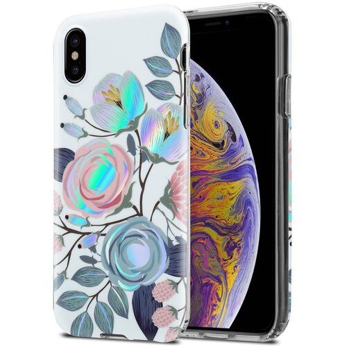 Cadorabo Case, združljiv z Apple s peonies Flowers - za&amp;scaron;čitni pokrov iz silikona TPU s cvetličnim vzorcem, (20569605) Slike