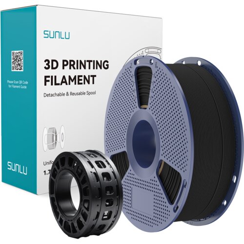 SUNLU PLA Carbon Fiber Black Slike