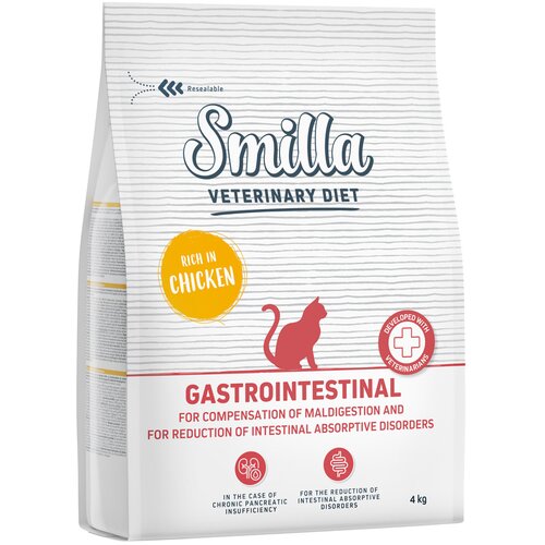 4 kg Smilla Veterinary Diet po posebnoj cijeni! -  Gastrointestinal piletina Cijene