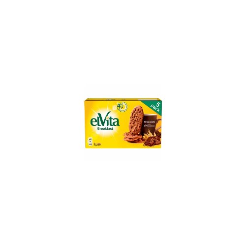 Elvita breakfast keks chocolate 225g kutija Slike