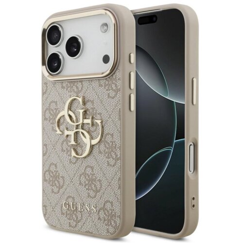 SAS CG MOBILE Maska Guess 4G Big Classic Logo za iPhone 17 Pro/ 18 Pro roze Cene