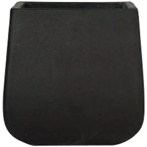 Plastična žardinjera Cement Iron (Vanjska dimenzija (D x Š x V): 22 x 22 x 22 cm, Beton, Crne boje)
