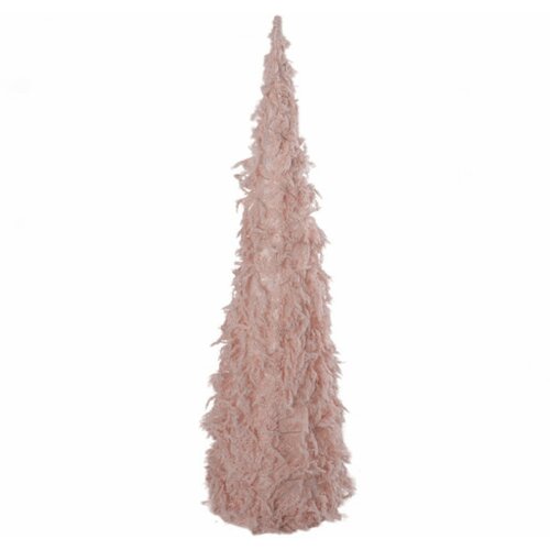  Plush cone, jelka, plišana, roze, LED, 60cm ( 761043 ) Cene