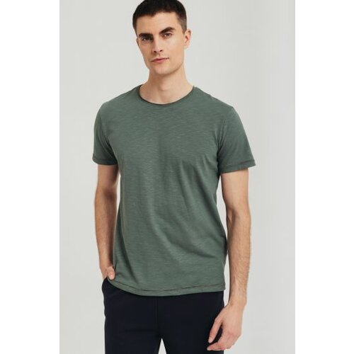 Legendww muška  pamučna majica u maslinasto zelenoj boji 6021-9384-43 Cene