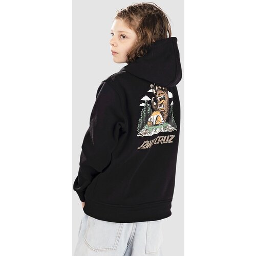 Santa Cruz Screaming Grizzly Kids Pulover s kapuco black Slike