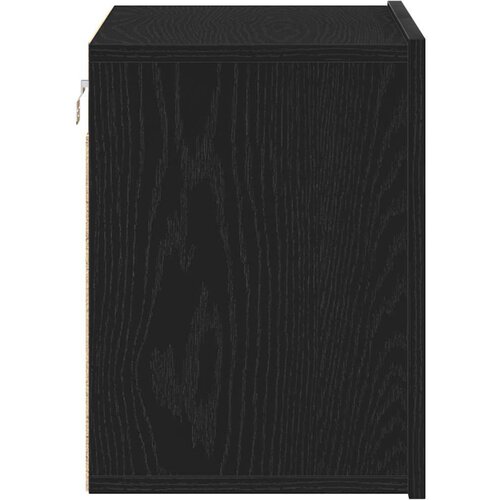 VidaXL TV ormarić crni hrast 60x30x41 cm inženjerski drvo Slike