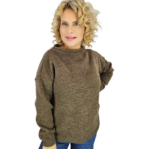 Pri Warm women's oversize sweater boat neckline MARLENA Cijene