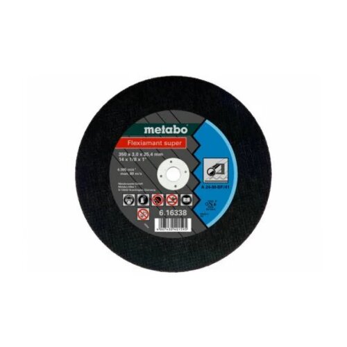 Metabo Flexiamant Super fi350x30x254 mm celik A 24 M Slike