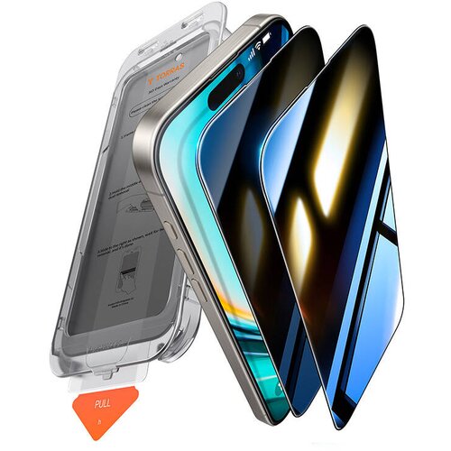 Torras steklo za zasebnost za iphone 16 plus privacy protection 9H, (5000088417) Slike