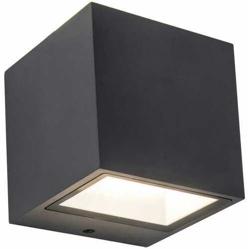 LUTEC LED zunanja stenska svetilka Lutec Gemini (9 W, 8,8 x 8,5 x 8,6 cm, 850 lm, dnevno bela svetloba, antracit) Slike