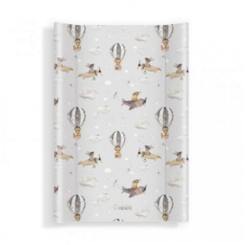 Alberomio Podloga za previjanje dece siva Cene