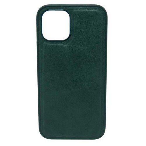  Maska za telefon LEATHER CASE za Iphone 12 Pro, Zelena Cene