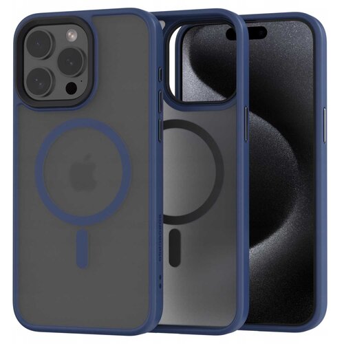 Spacecase OVITEK HYBRID ZA IPHONE 15 PRO MAX TEMNO MODER, (21964503) Cene