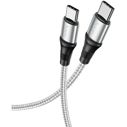 hoco. kabel Type C v Type C Exquisite Power Delivery PD 100W X50 2 metra siv Cene