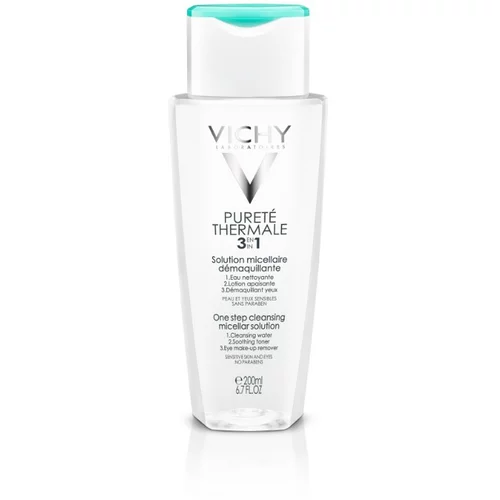 Vichy Purete Thermale 3v1 Integral, micelarni losjon za odstranjevanje ličil