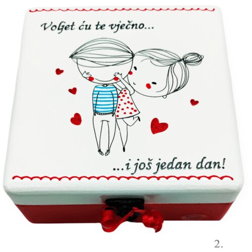  🎁 Dar s ljubavlju &ndash; Kutije uspomena za vjenčanja i godi&scaron;njice - 2. - 165135 Cijene