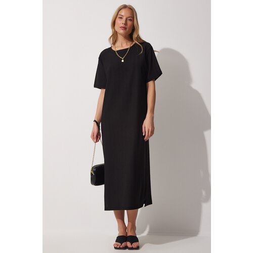 Happiness İstanbul Dress - Black Slike