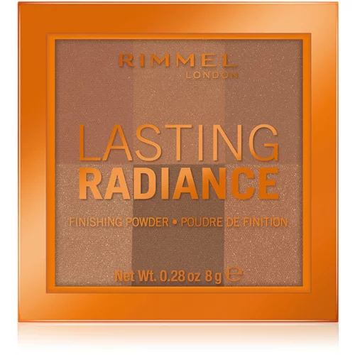 Rimmel London Lasting Radiance puder za osvetljevanje odtenek 003 Espresso 8 g