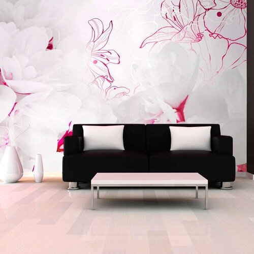  Tapeta - Enveloped in white 100x70 Cijene