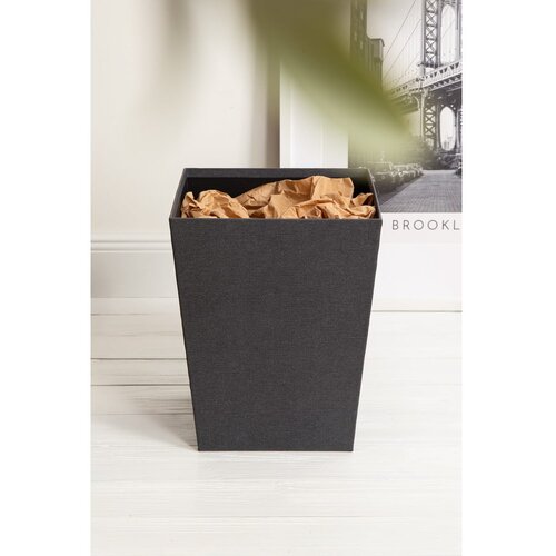 Bigso Črn ko&amp;scaron; za smeti Sofia Canvas Paper Laminate &amp;ndash; Slike