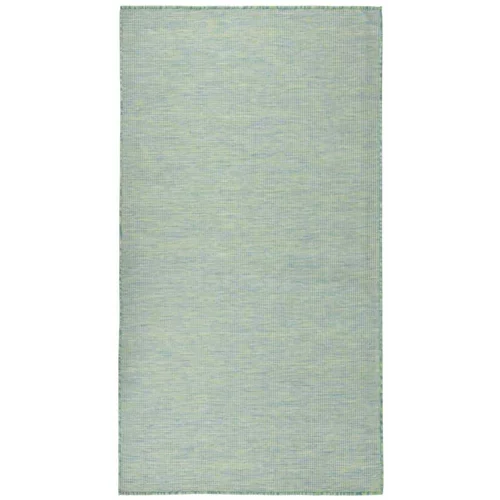 Vanjski tepih ravnog tkanja 80 x 150 cm tirkizni
