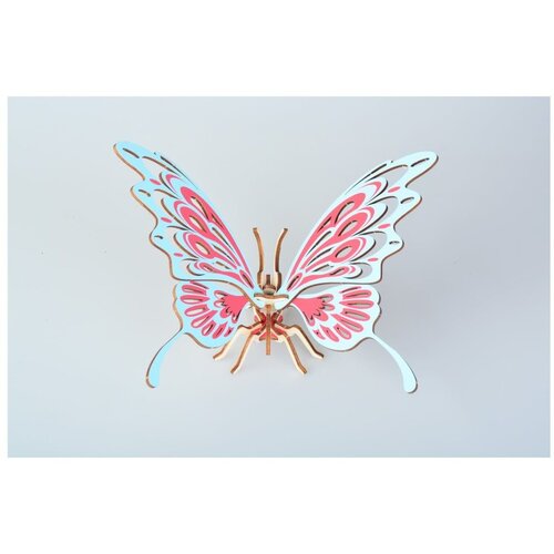 CarolijaShop 3d drvena slagalica - Leptirov ples Slike