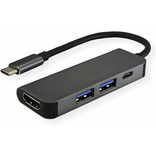 Value priključna postaja usb tipa c\, hdmi 4K\, 2x usb tipa a + tip c pd (napajanje usb 2.0 adapter 12.99.1042 0.10 m, (20428600) Slike