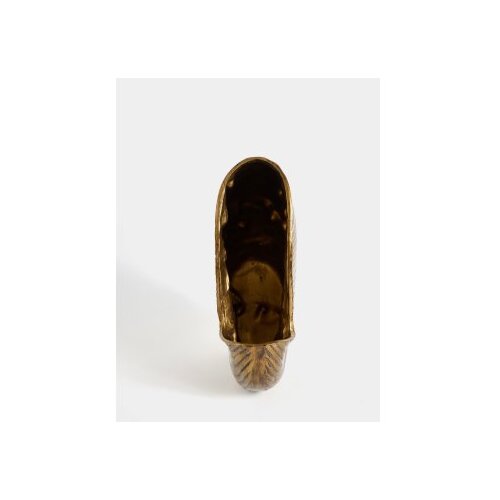 Aberto Design Dekorativna figura &amp;Scaron;koljka, 9x23x28cm, Zlatna boja Slike