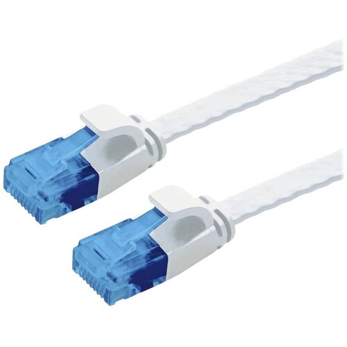 Value 21992062 RJ45 omrežni kabel\, Patch kabel CAT 6a U/UTP 2.00 m bela 1 kos, (20630788) Cene