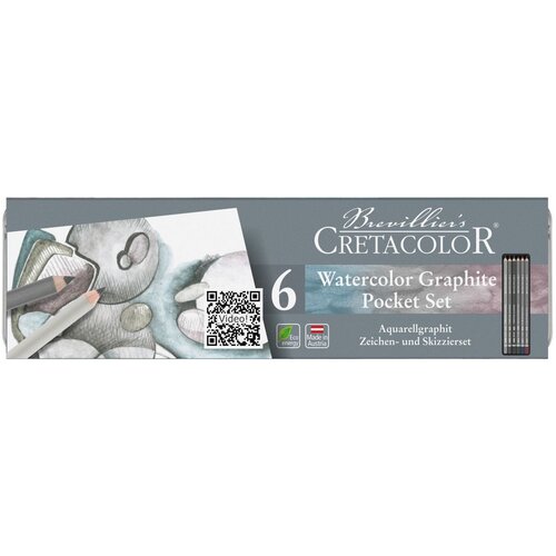  Umjetničke grafitne i watercolor olovke Cretacolor set 6/1 Cijene