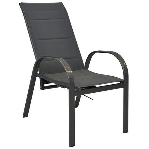 Gardenson VRTNA GARNITURA AMALFI aluminij barve grafita, siva Slike