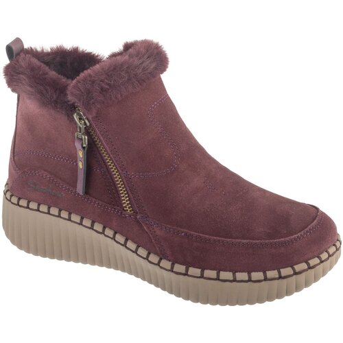 Skechers Pol&amp;scaron;kornji Wilshire Blvd - Fresh Zip Bordo Slike