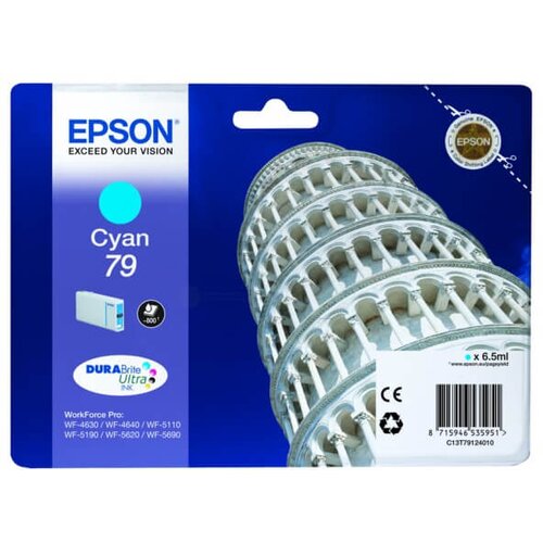 Epson kartu&amp;scaron;a 79 (T7912) (modra), original Slike