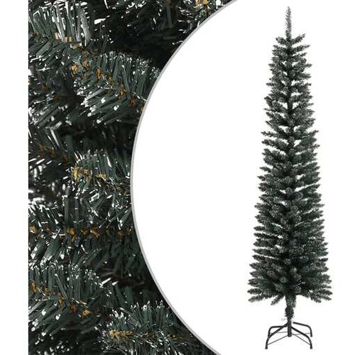  Umetna novoletna jelka s stojalom zelena 210 cm PVC Cene