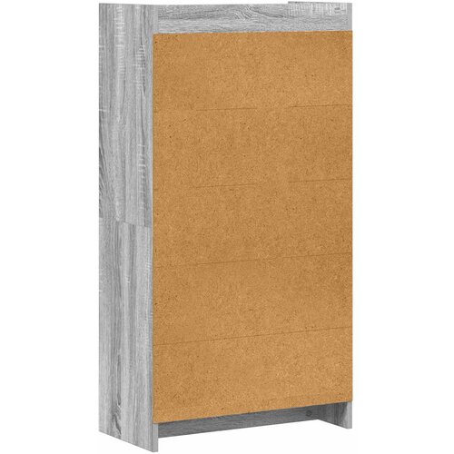 Police za knjige Siva Sonoma 59 x 30 x 111 cm Konstruirano drvo Slike