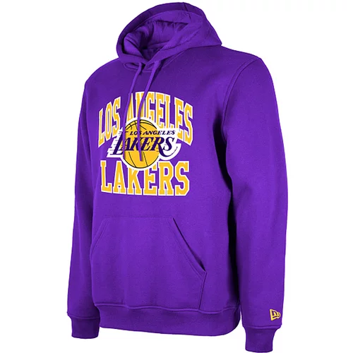 New Era Los Angeles Lakers 2023 Tip Off pulover sa kapuljačom